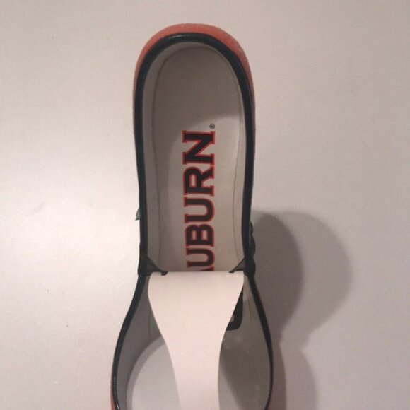 🧡💙 Auburn University Glitter High Heel Bottle Holder | Collegiate Team Spirit - Picture 4 of 8